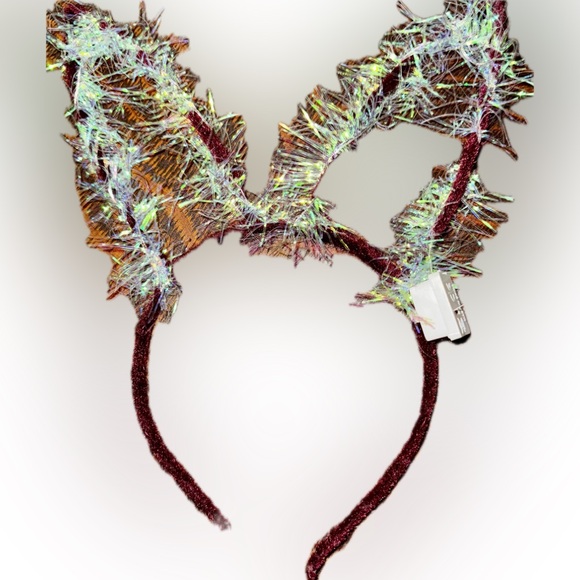 Bunny Sparkle Furry/Tinsel Headband Bundle (2)… - Picture 3 of 3